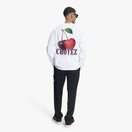 Croyez Croyez Longsleeve Cerise D'Amour SS26 White