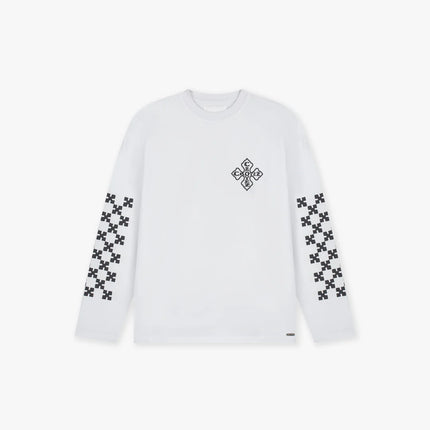 Croyez Croyez Longsleeve Cross FW26 White