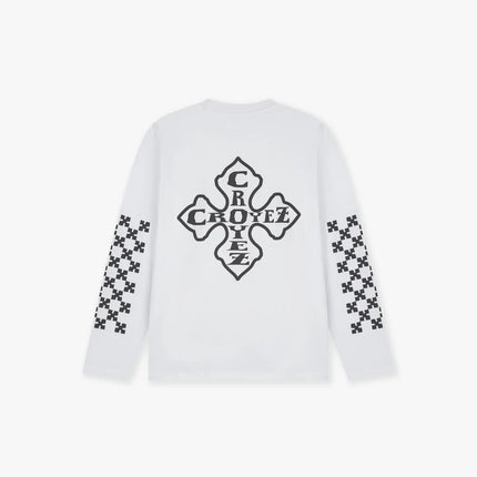 Croyez Croyez Longsleeve Cross FW26 White