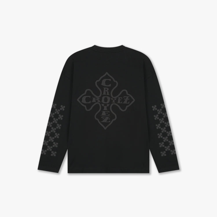 Croyez Croyez Longsleeve Cross PS26 Vintage Black