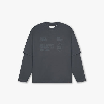 Croyez Croyez Longsleeve Double Sleeve FW26 Antra