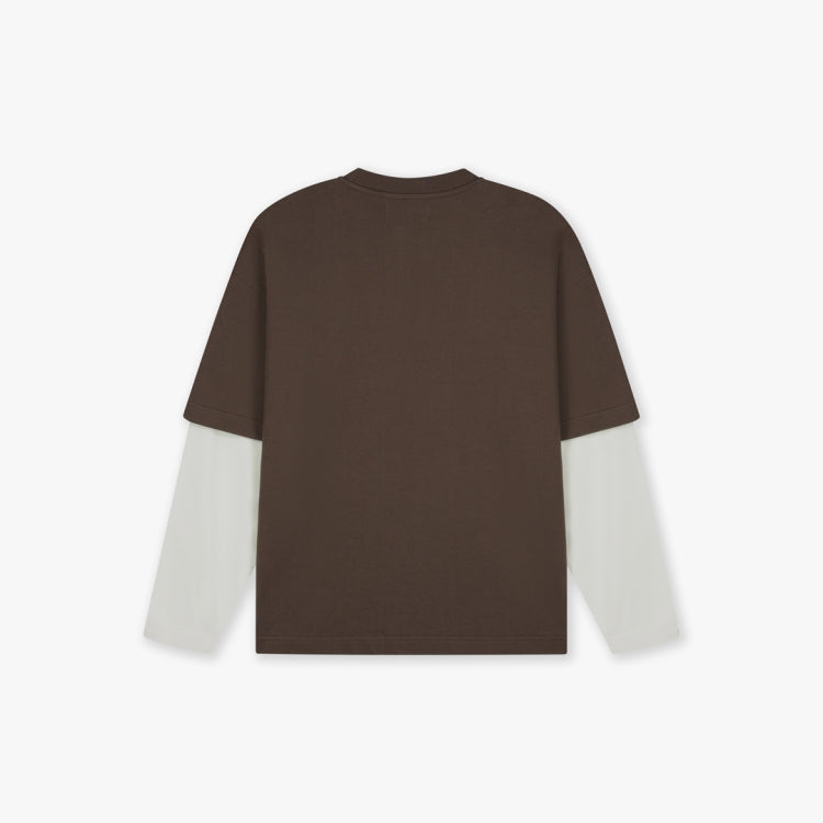 Croyez Croyez Longsleeve Double Sleeve FW26 Brown