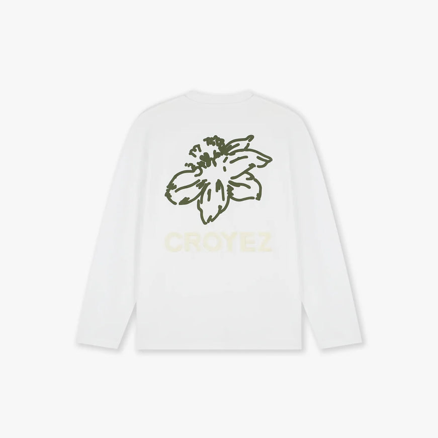 Croyez Croyez Longsleeve Gardener FW26 White