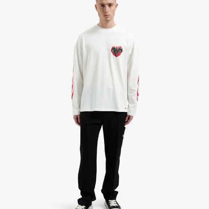 Croyez Croyez Longsleeve Heart On Fire PS26 Off-White
