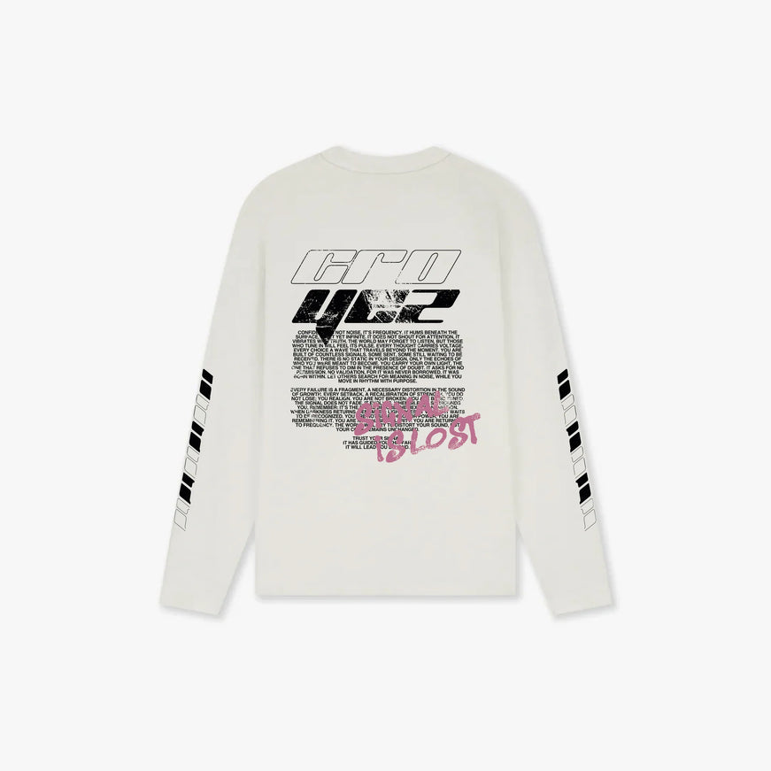 Croyez Croyez Longsleeve Lost Signal FW26 Grey