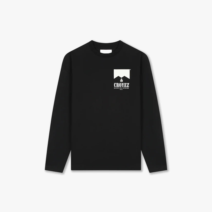 Croyez Croyez Longsleeve Maison Fumes PS26 Black