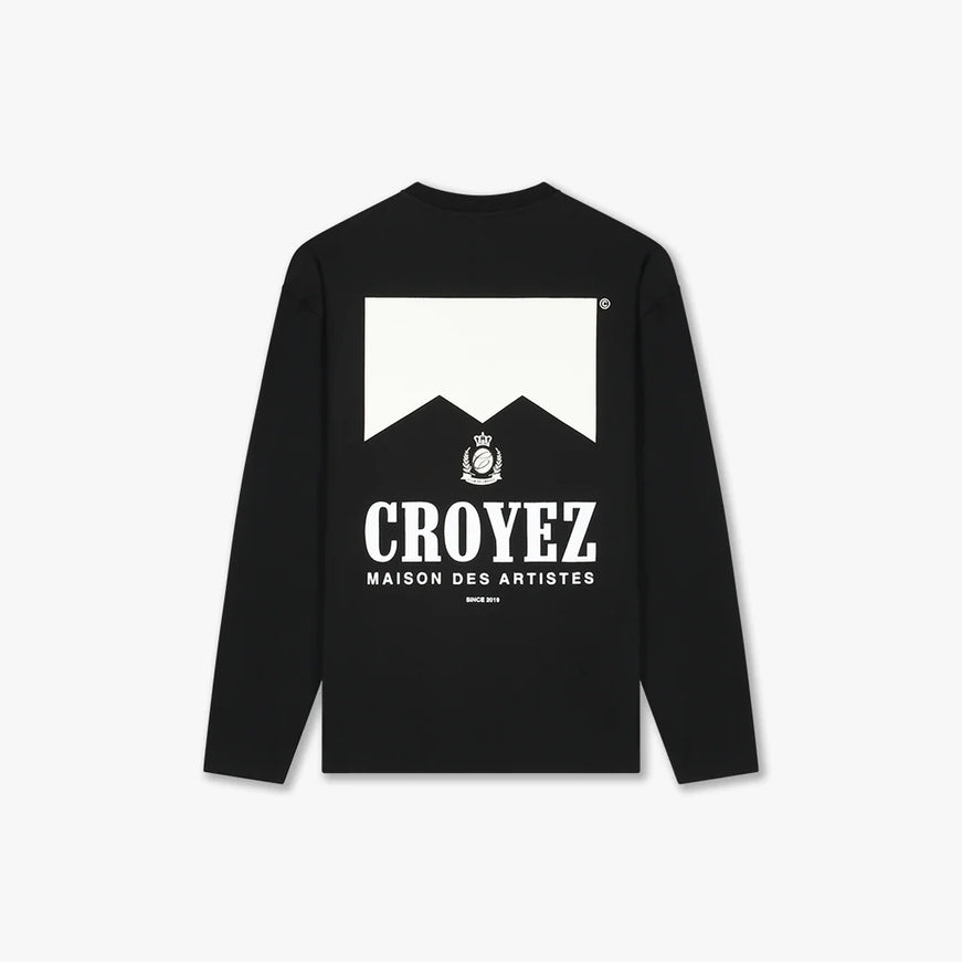 Croyez Croyez Longsleeve Maison Fumes PS26 Black
