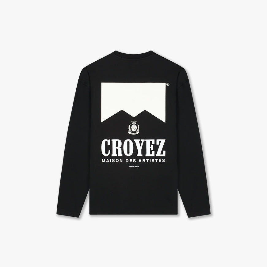 Croyez Croyez Longsleeve Maison Fumes PS26 Black