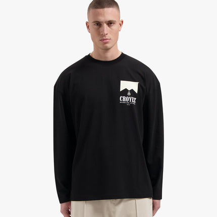 Croyez Croyez Longsleeve Maison Fumes PS26 Black