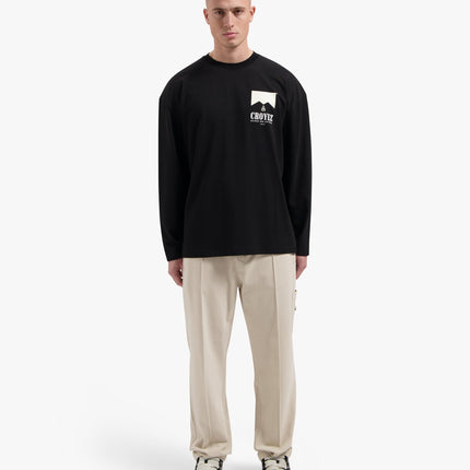 Croyez Croyez Longsleeve Maison Fumes PS26 Black