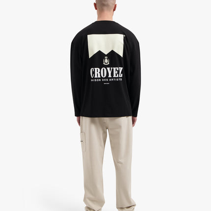 Croyez Croyez Longsleeve Maison Fumes PS26 Black