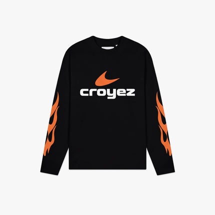 Croyez Croyez Longsleeve Service Dept SS26 Black/Orange