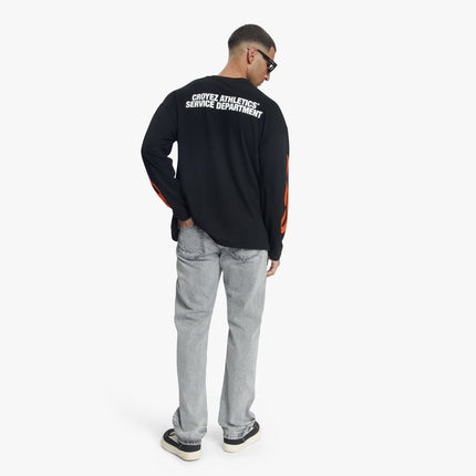 Croyez Croyez Longsleeve Service Dept SS26 Black/Orange