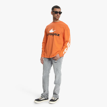 Croyez Croyez Longsleeve Service Dept SS26 Orange