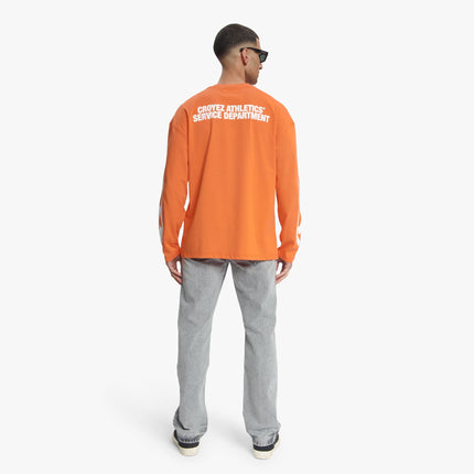 Croyez Croyez Longsleeve Service Dept SS26 Orange