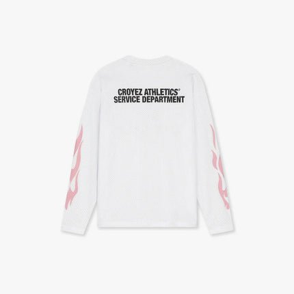 Croyez Croyez Longsleeve Service Dept SS26 White