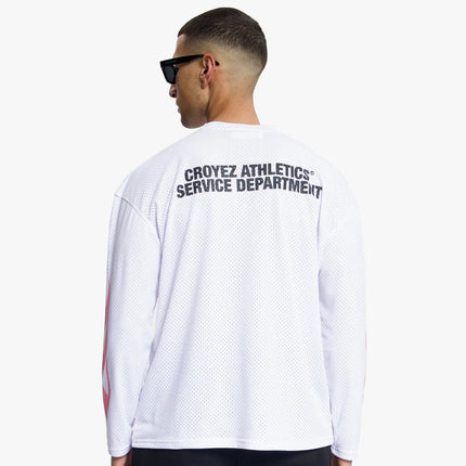 Croyez Croyez Longsleeve Service Dept SS26 White