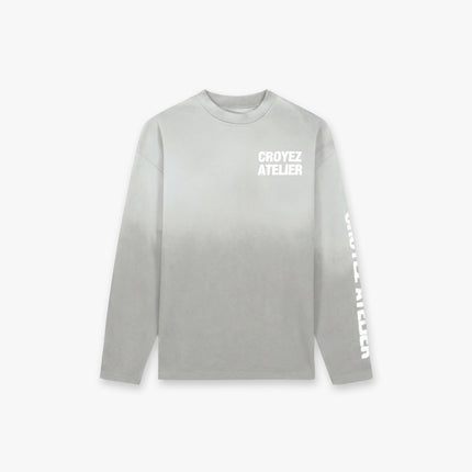 Croyez Croyez Longsleeve Sprayed Atelier SS26 Light Grey