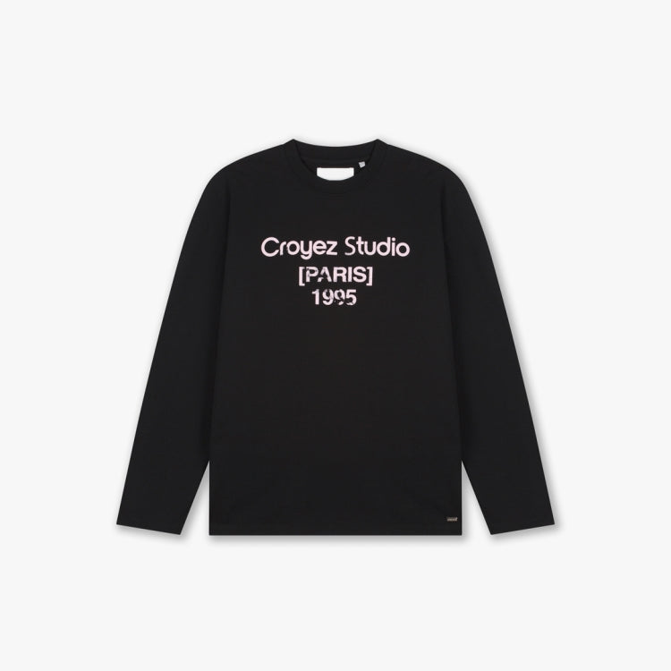Croyez Croyez Longsleeve Studio Damaged FW26 Black