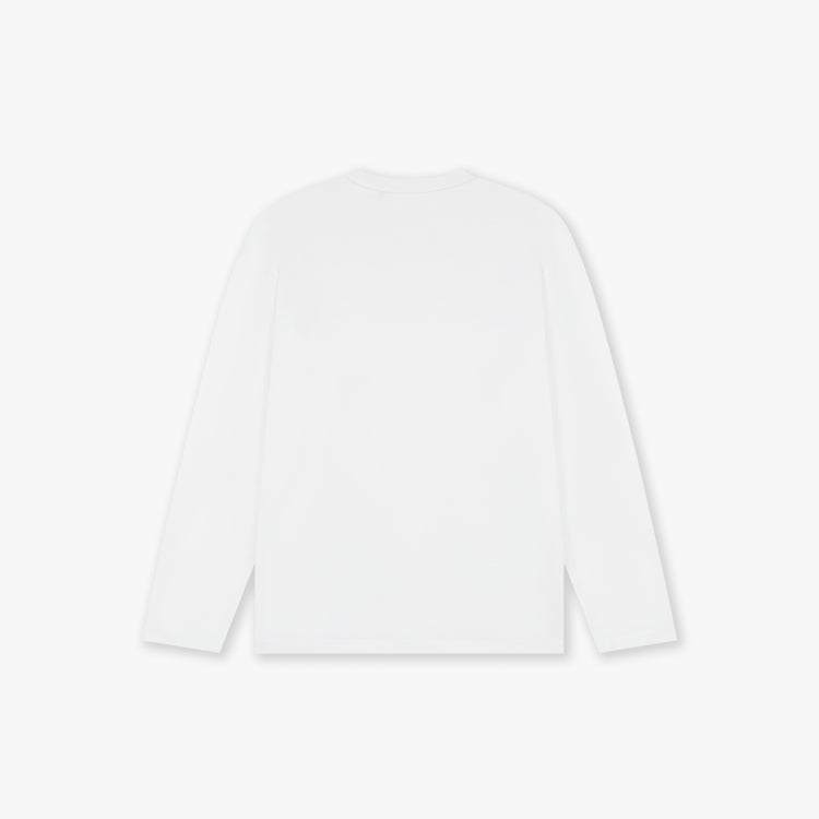 Croyez Croyez Longsleeve Studio Damaged FW26 White