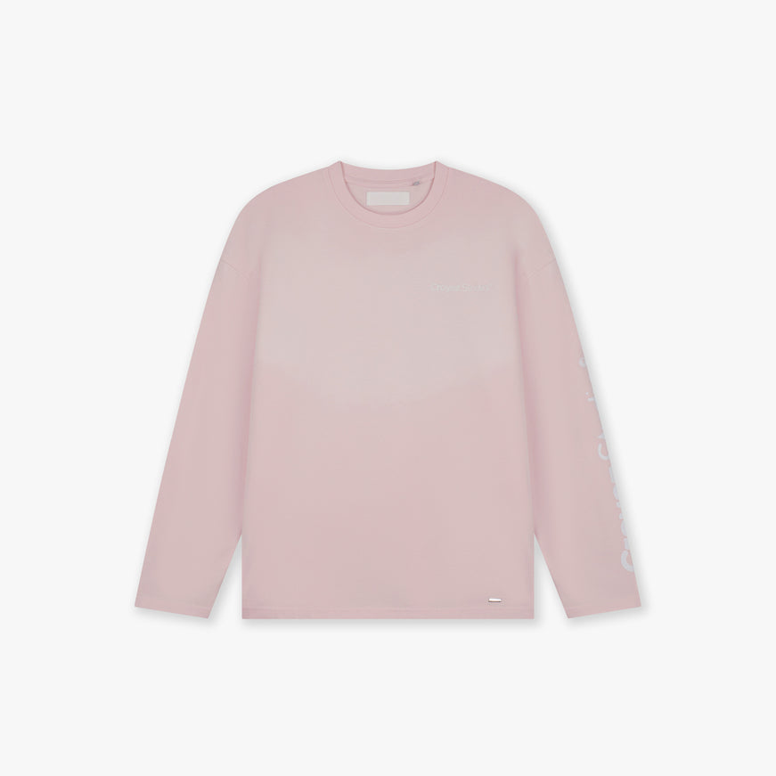 Croyez Croyez Longsleeve Studio Faded FW26 Pink