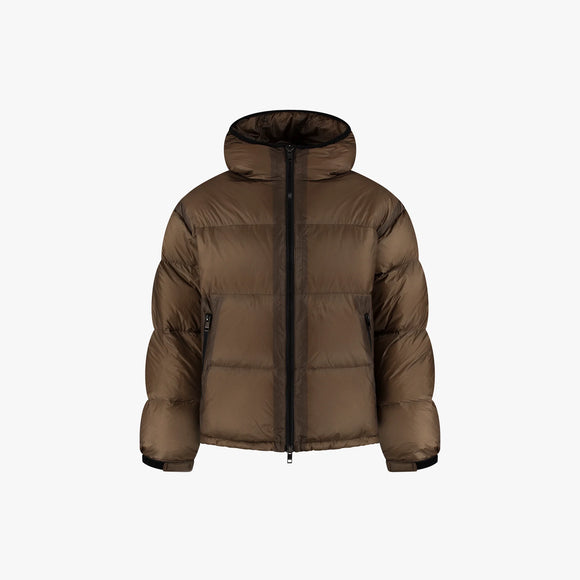 Croyez Croyez Puffer Jacket Translucide FW26 Brown