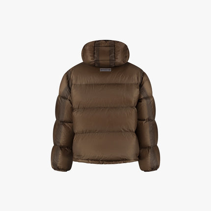 Croyez Croyez Puffer Jacket Translucide FW26 Brown