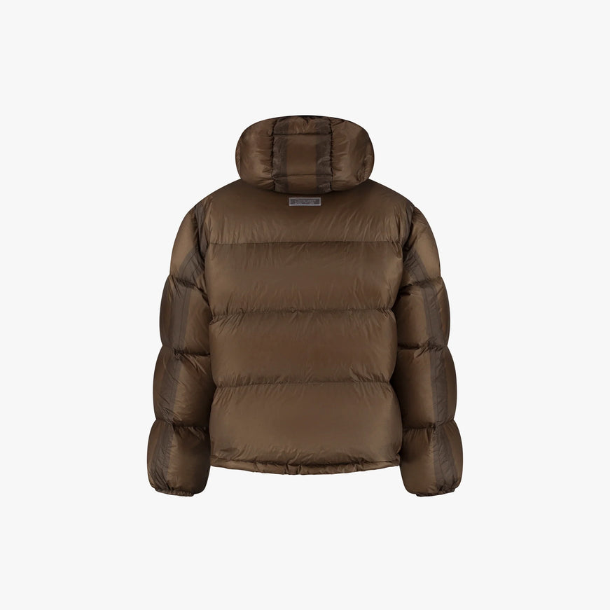 Croyez Croyez Puffer Jacket Translucide FW26 Brown