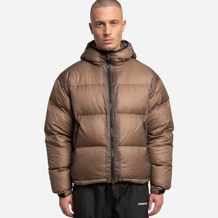 Croyez Croyez Puffer Jacket Translucide FW26 Brown