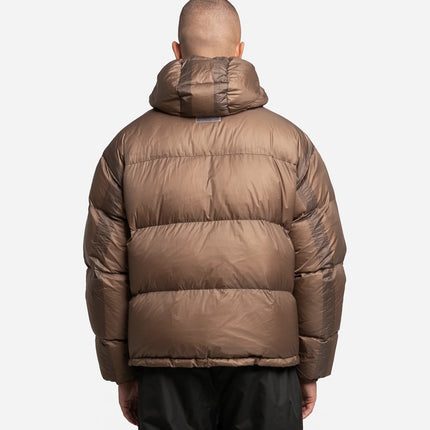 Croyez Croyez Puffer Jacket Translucide FW26 Brown