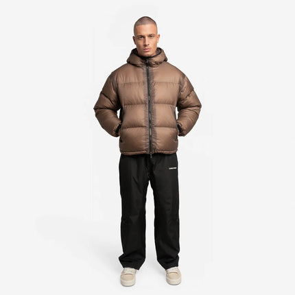 Croyez Croyez Puffer Jacket Translucide FW26 Brown