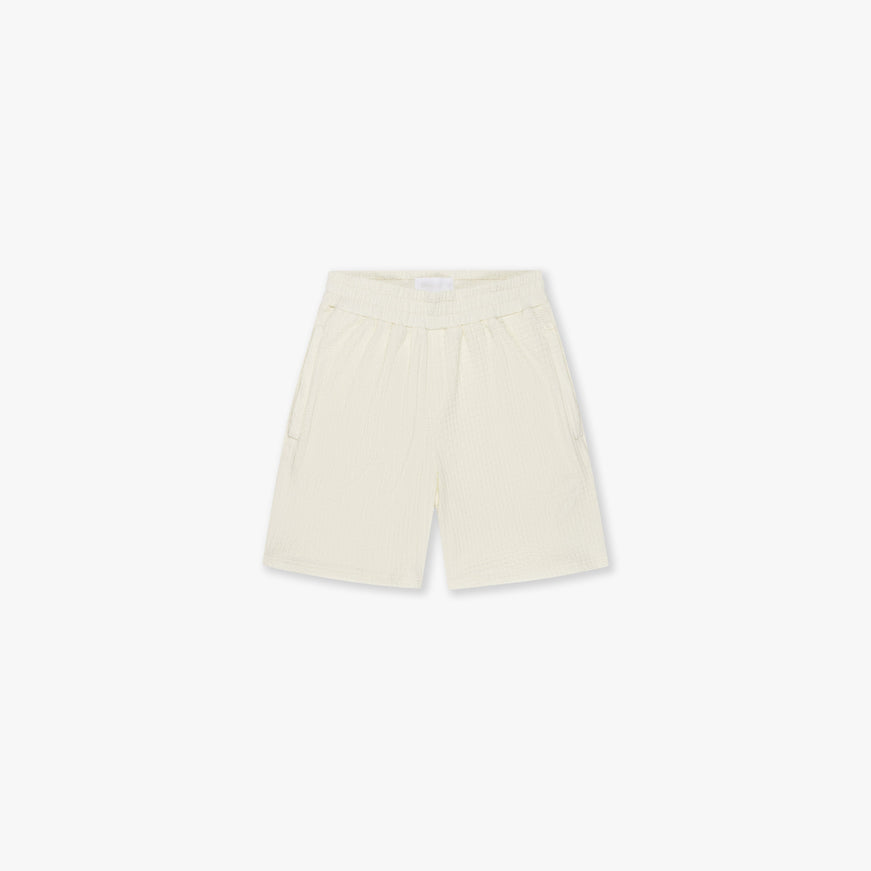 Croyez Croyez Set Zeplin Seersucker SS25 Off White