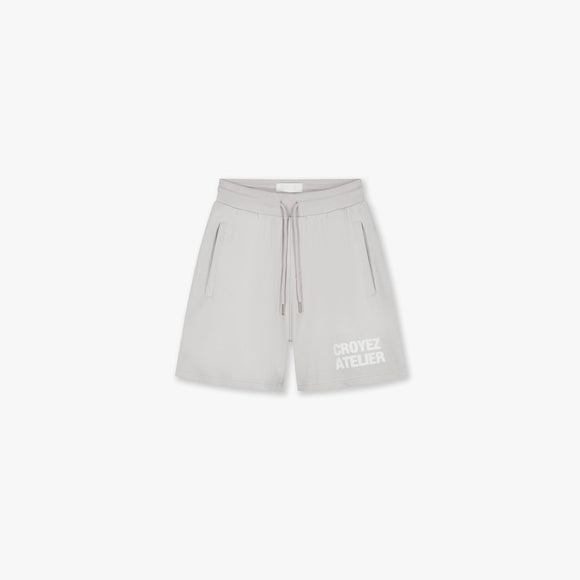 Croyez Croyez Shorts Sprayed Atelier SS26 Light Grey