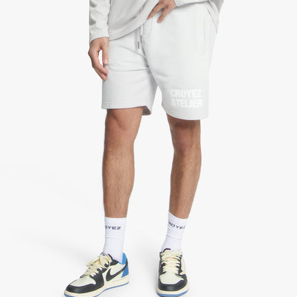 Croyez Croyez Shorts Sprayed Atelier SS26 Light Grey