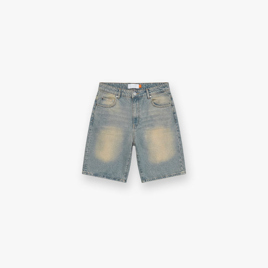 Croyez Croyez Shorts Washed Denim SS26 Sand Washed