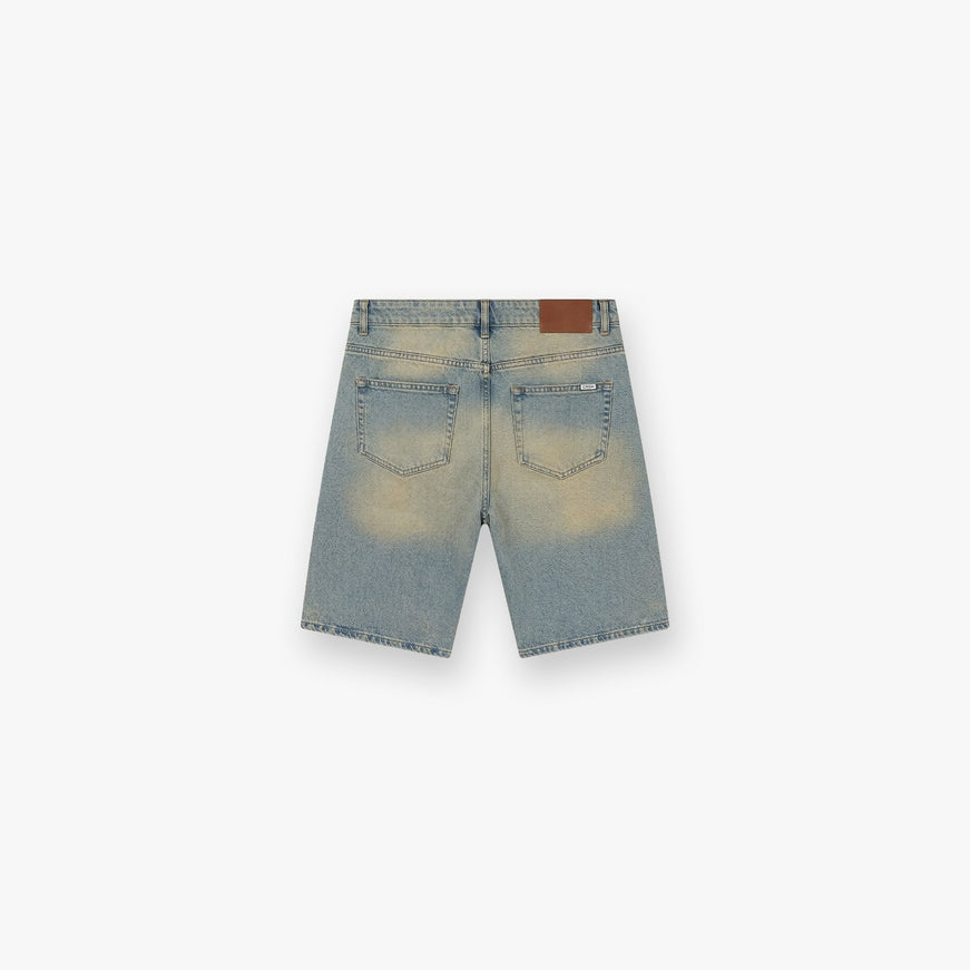 Croyez Croyez Shorts Washed Denim SS26 Sand Washed