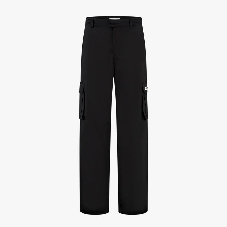 Croyez Croyez Straight Chino Etiquette FW25 Black