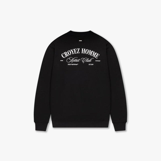 Croyez Croyez Sweater Artist Club FW25 Black