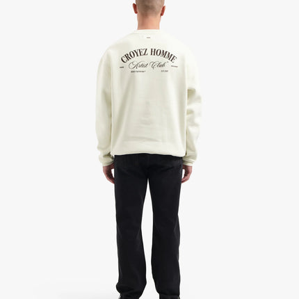 Croyez Croyez Sweater Artist Club FW25 Off-White