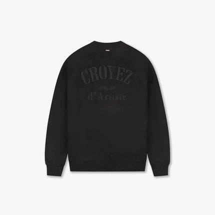 Croyez Croyez Sweater Atelier Knit FW25 Black