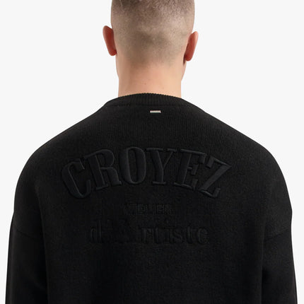 Croyez Croyez Sweater Atelier Knit FW25 Black