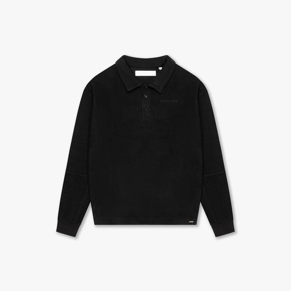 Croyez Croyez Sweater Polo Fleece FW25 Black