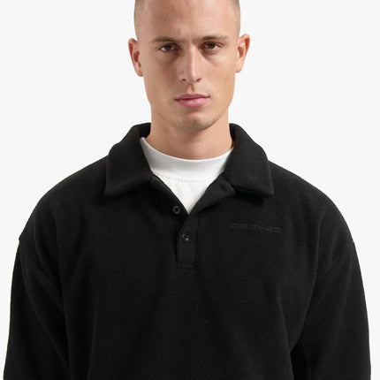 Croyez Croyez Sweater Polo Fleece FW25 Black