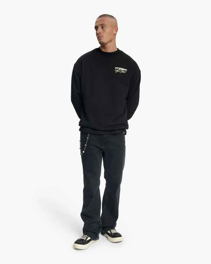Croyez Croyez Sweater Worldtour FW26 Black