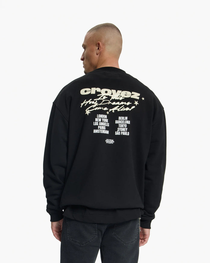 Croyez Croyez Sweater Worldtour FW26 Black