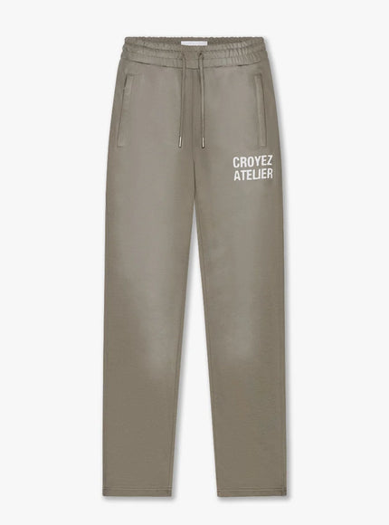 Croyez Croyez Sweatpants Straight Leg Sprayed Atelier FW25 Dusty Olive