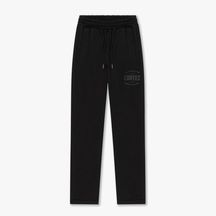 Croyez Croyez Sweatpants Straight Leg Stamp FW25 Black