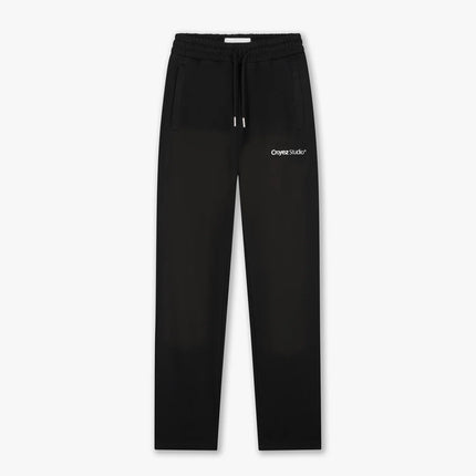 Croyez Croyez Sweatpants Straight Leg Studio Faded FW26 Black