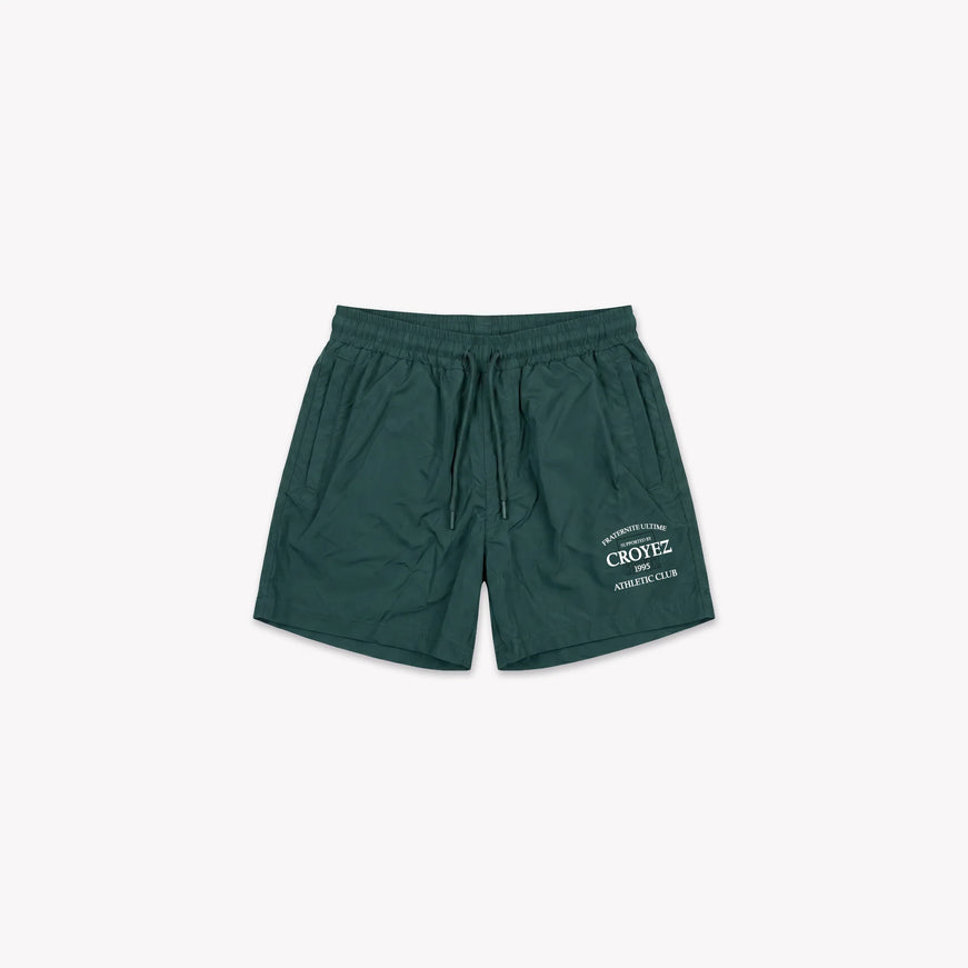 Croyez Croyez Swimshort Overlay Fraternite SS26 Forest Green