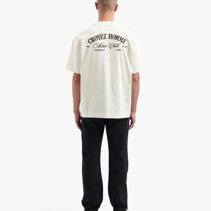 Croyez Croyez T-Shirt Artist Club FW25 Off-White